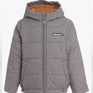 Timberland Kids Gray Puffer Jacket